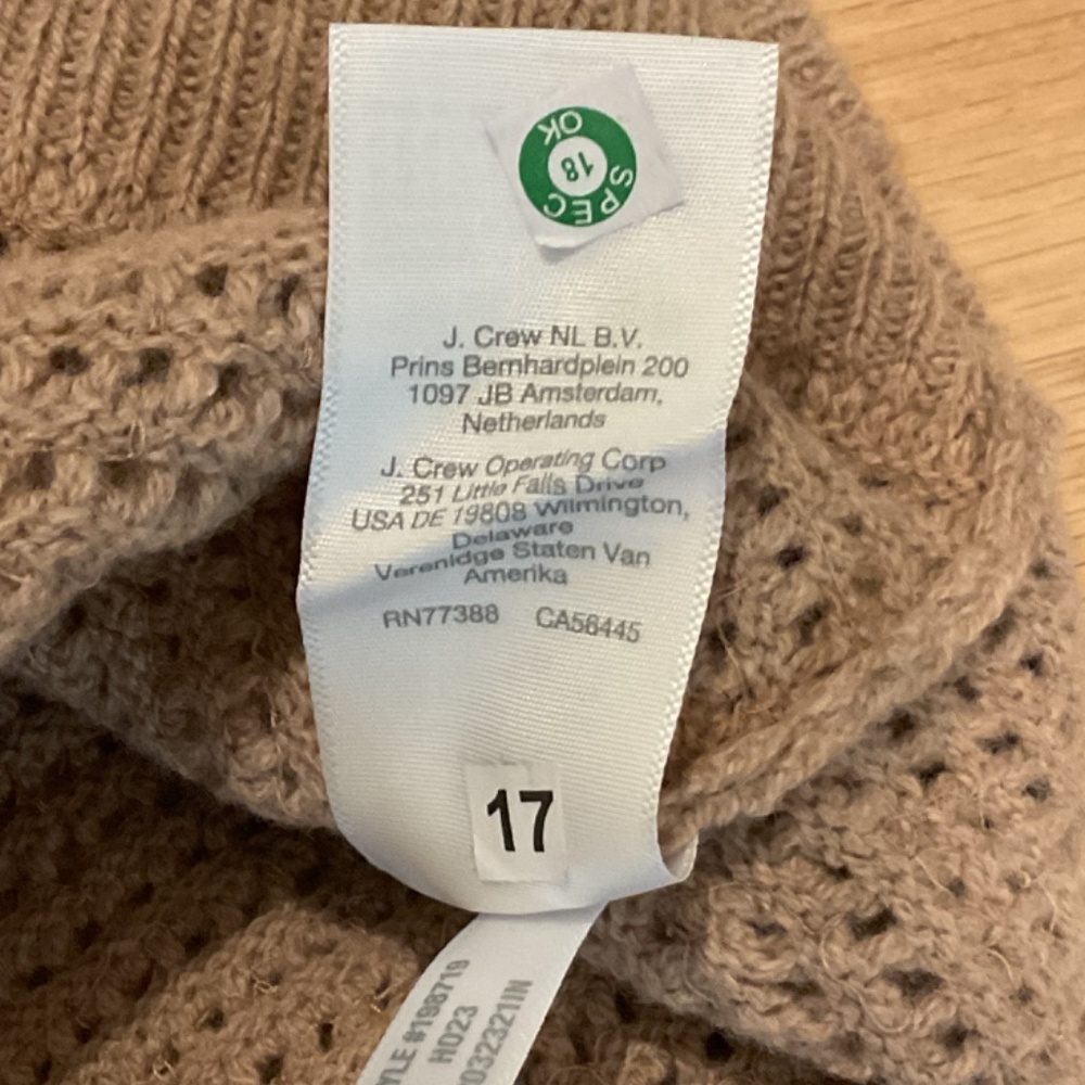 Madewell Sequin Sweater VestHeather Tawny Size XXS - Picture 7 of 8